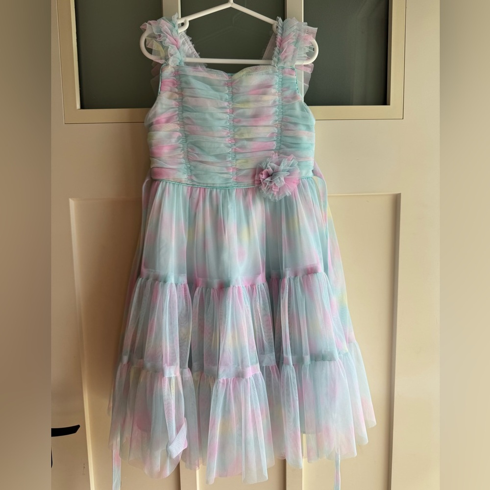 Jona Michelle Pastel Rainbow Dress